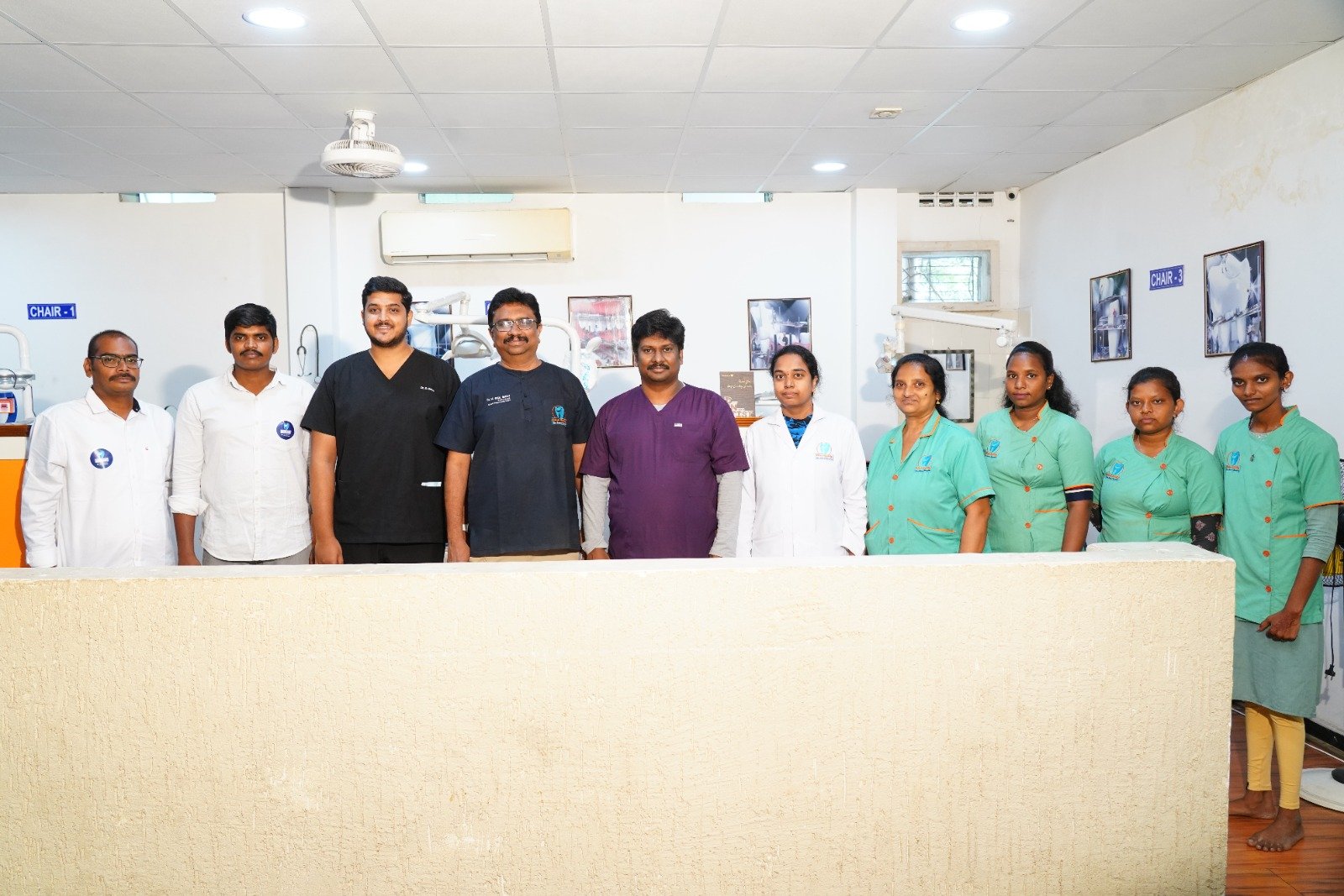 Doctors at Obul Reddy Oro Dental Hospital